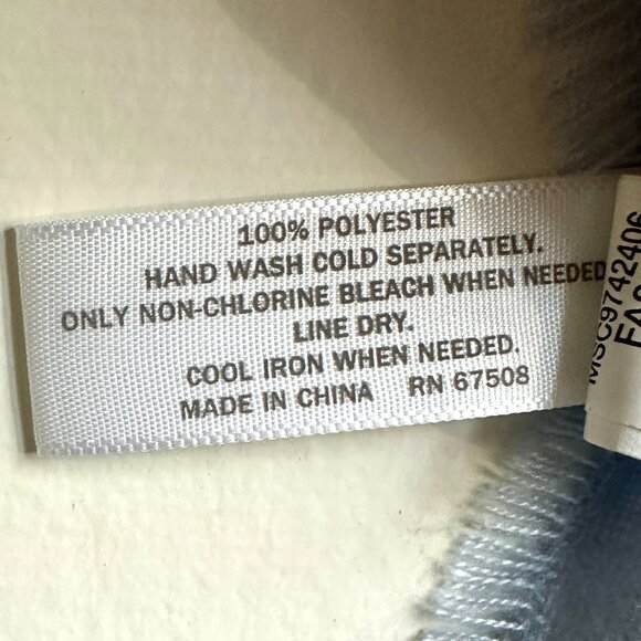 Powder Blue Shawl - Picture 10 of 11